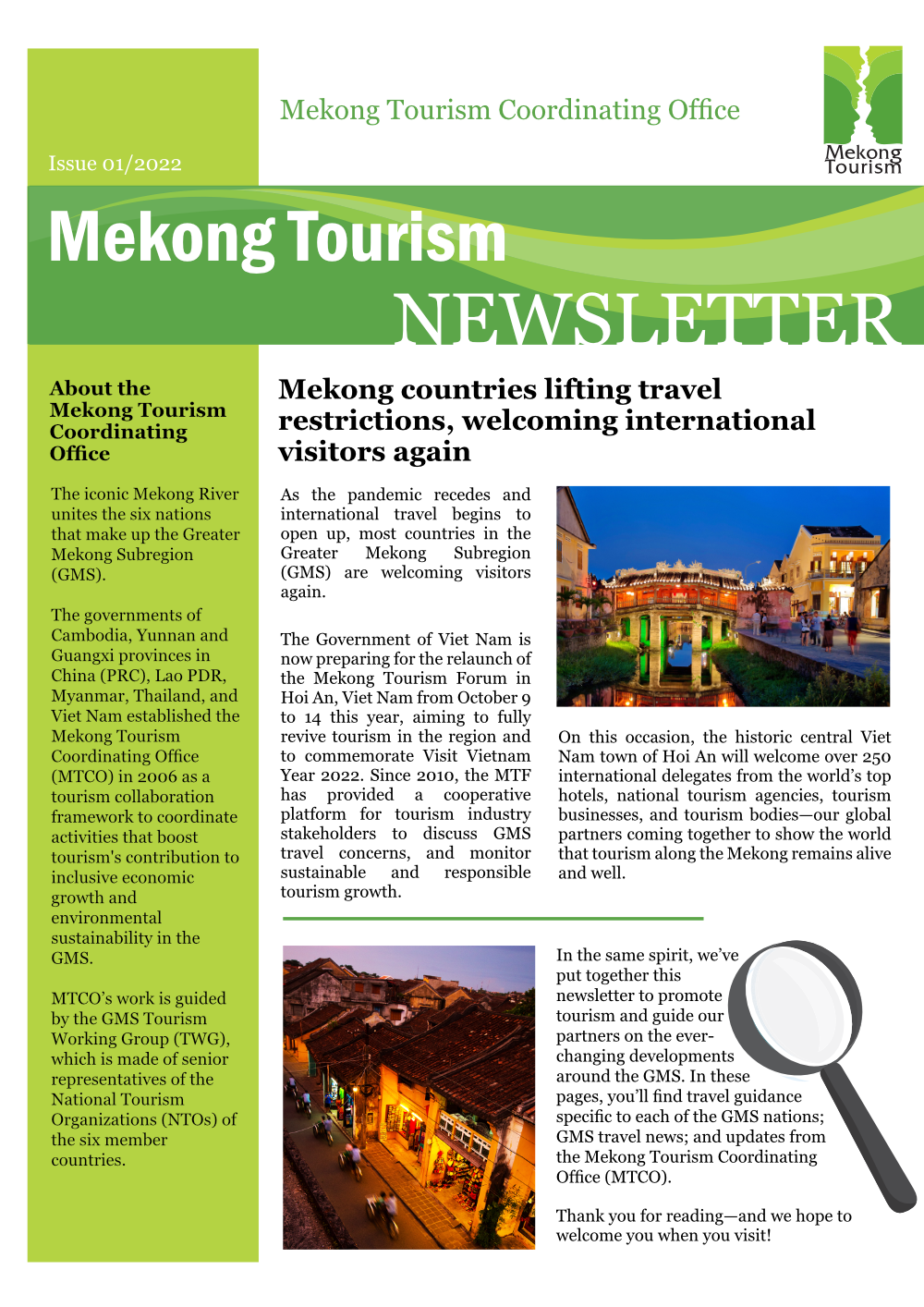 Mekong Tourism Newsletters initiative