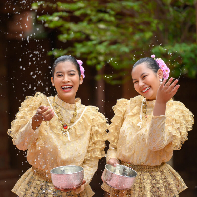 Songkran festival in Thailand