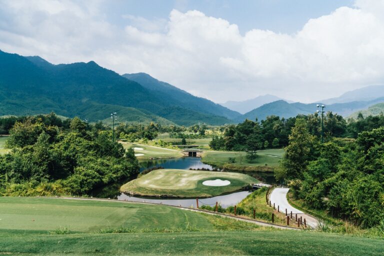 The vast and verdant greens of Ba Na Hills Golf Club