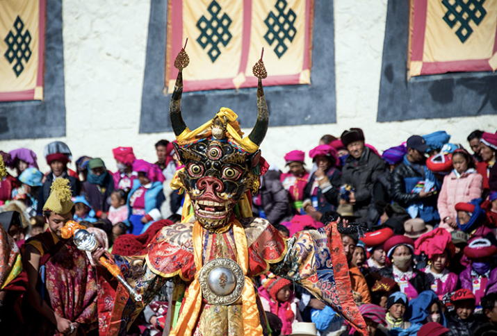 Gedong Festival at Ganden Sumtseling Gompa, China, Yunnan